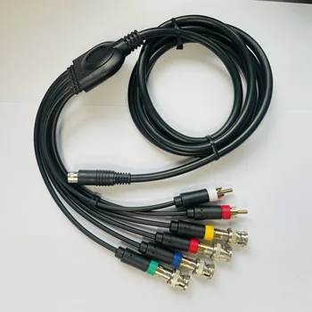 Yedek 16-bit RGBS/RGB Kablosu Renkli Monitör Bileşen Kablosu Sega MD2 Oyun Konsolu Aksesuarları