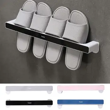 Ayakkabı Duvar Depolama Askı Yapışkanlı Yatak Odası Terlik Ekran Kanca Organizatör Ev Banyo Ayakkabı Kurutma Raf Askı Aksesuarları