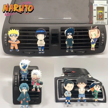 Naruto Anime Araba Hava spreyi kızlar için araba aksesuarları dekorasyon araba parfüm klip koku difüzör araba iç Dekorasyon